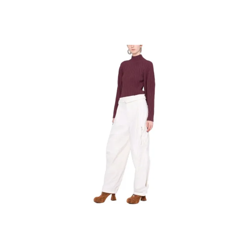 Bottega Veneta Pants Women's White-3