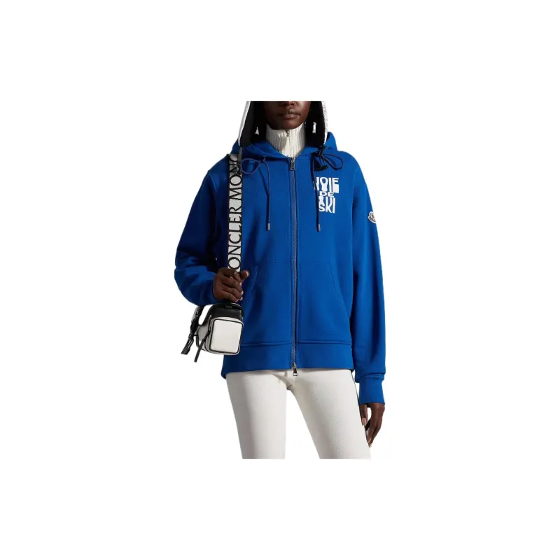 Moncler Sweatshirts Women's Blue-1