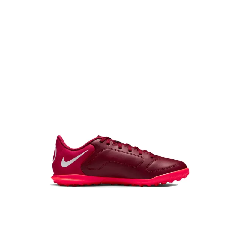 Nike Tiempo Legend 9 Slip Resistant Cushioning Abrasion Resistant Lightweight Low Top Kids' Soccer Shoes Red Kids'-1