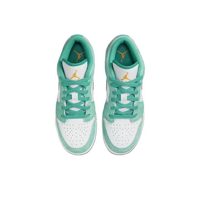 Jordan Kids Air Jordan 1 Low 'New Emerald' Sneakers-3