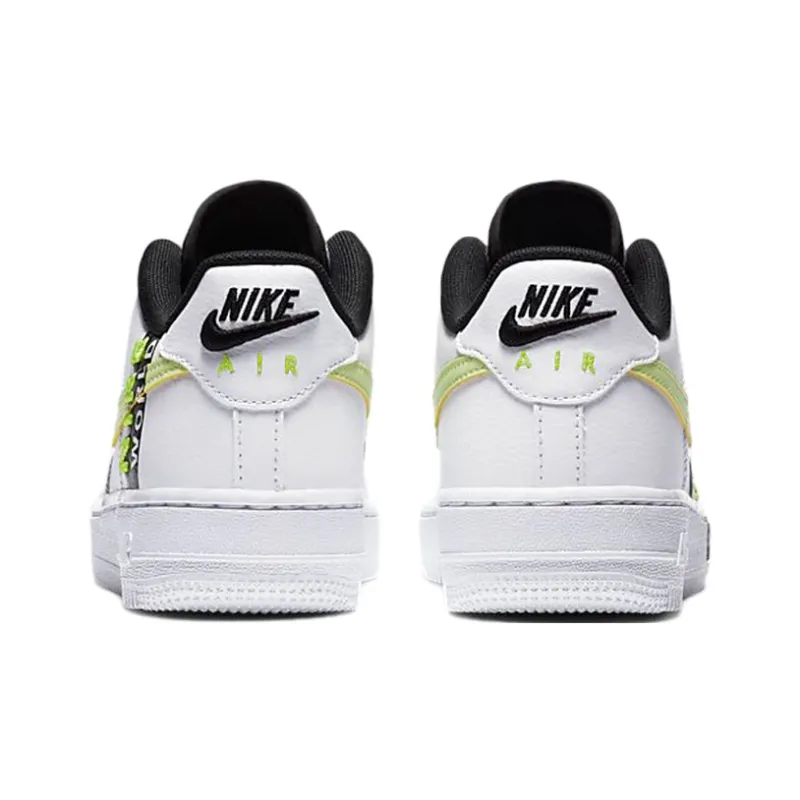 Nike Air Force 1 Low Worldwide White Barely Volt GS-4
