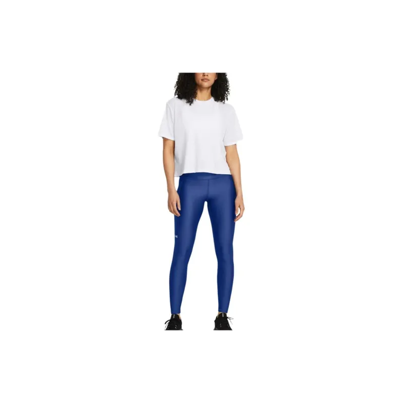 Under Armour HeatGear Sports Pants Women's Tech Blue-4