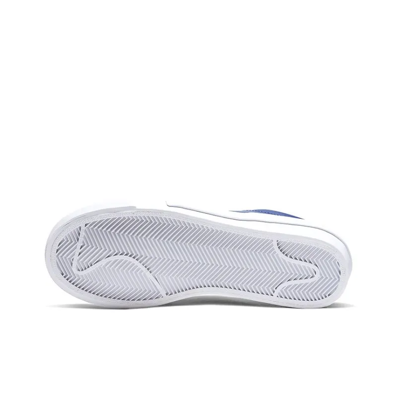 Nike Drop Type PRM Low Top Kids' Skateboarding Shoes Blue White Teenagers-5