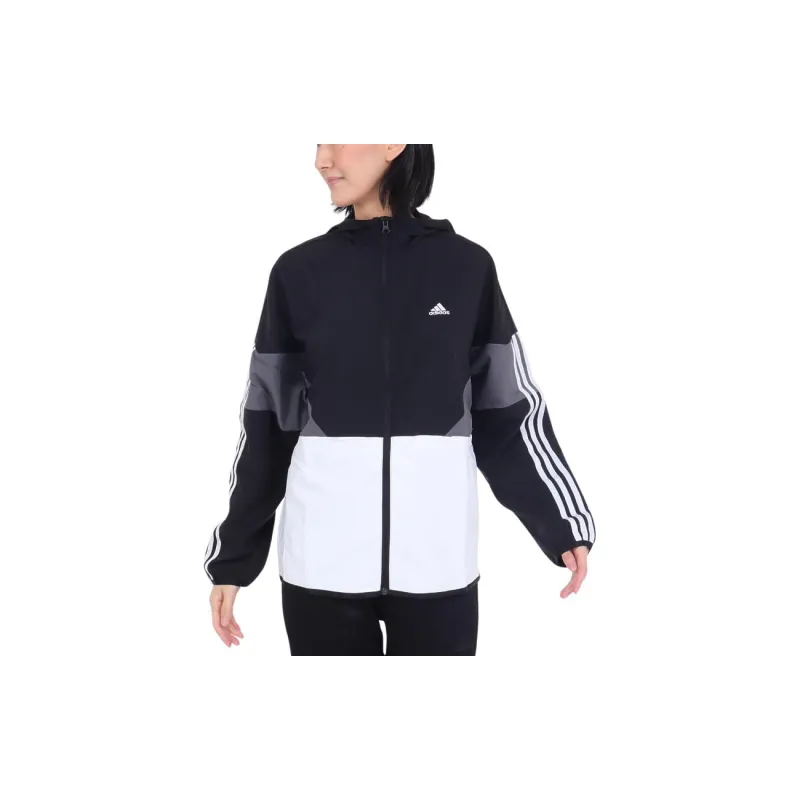 Adidas Jackets & Coats Women's Black White-2
