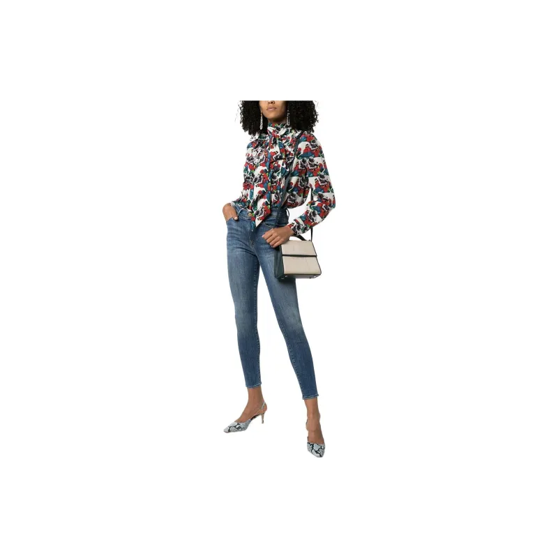 FRAME Le High Skinny Jeans-1