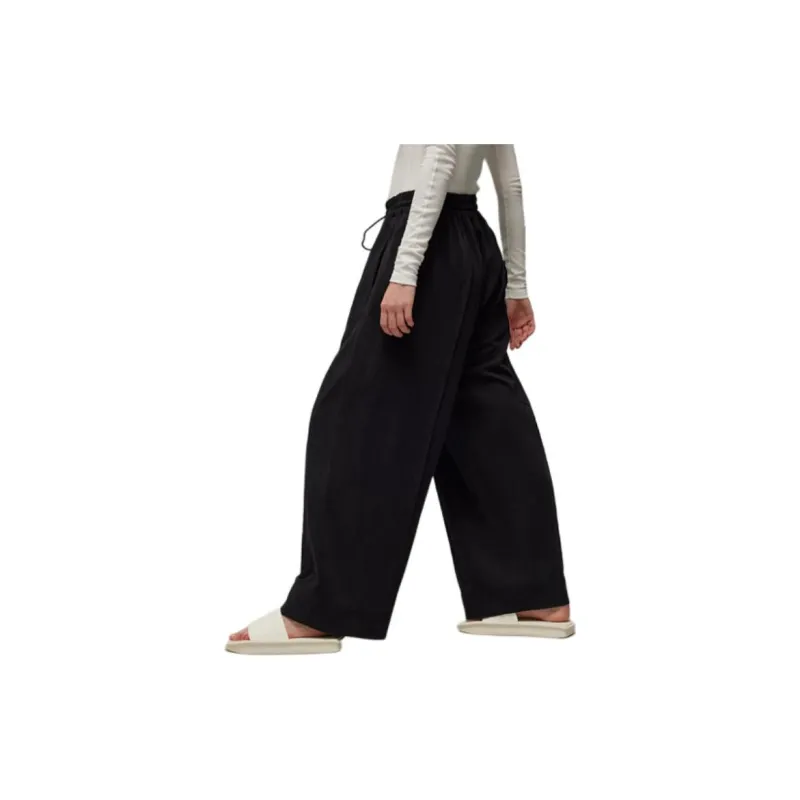 Y 3 Drawstring waist Wide leg Trousers-3