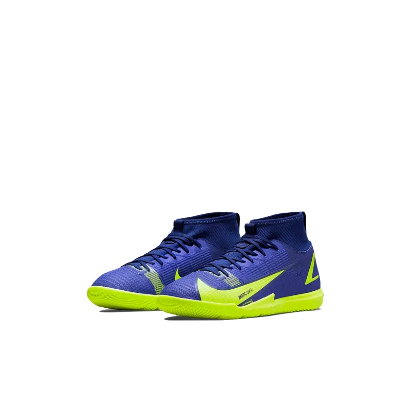 Nike Mercurial Superfly 8 Academy IC 'Lapis Volt' GS-2