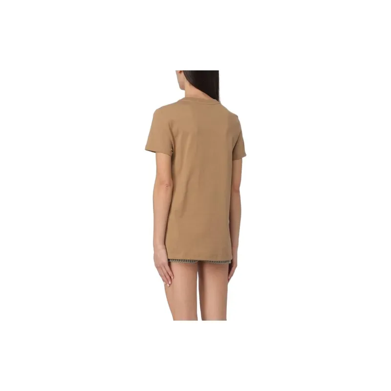 MaxMara Crewneck Short Sleeved T Shirt-3