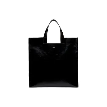 BALLY Calfskin Tote Bag, Shopping Bag, Shoulder Bag, Handbag Men's Black
