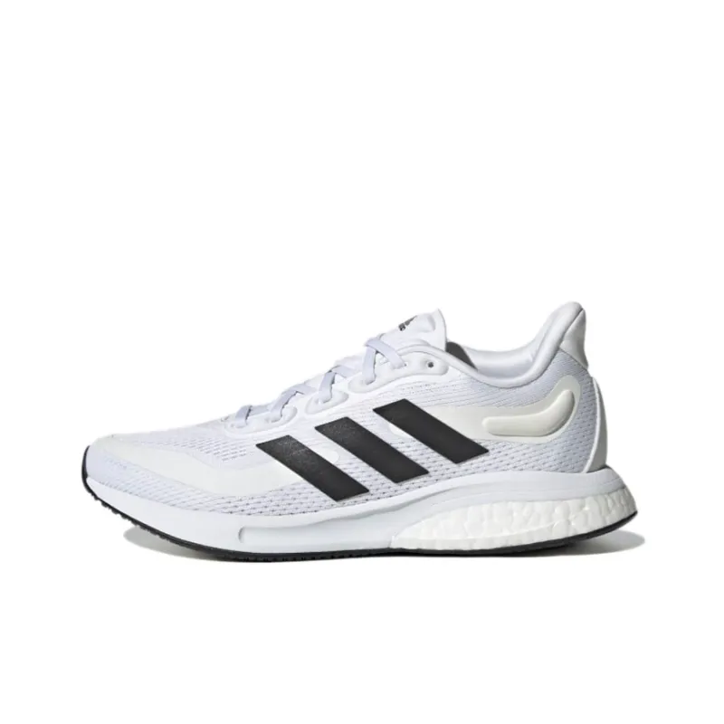 Adidas Supernova Series J Breathable Low-Top Kids' Running Shoes White Black Teenagers-0