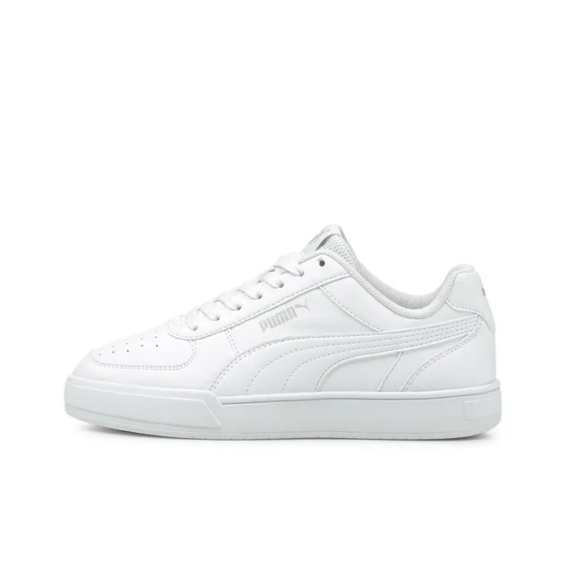PUMA Caven Low Top Kids' Skateboarding Shoes White Teenagers-0