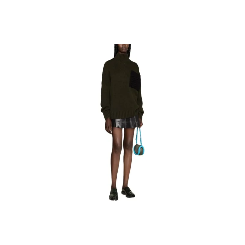 JW Anderson Sweater Women's Olive Green-3