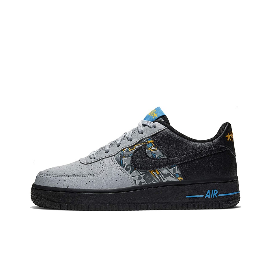 nike air force 1 lv8 black and blue