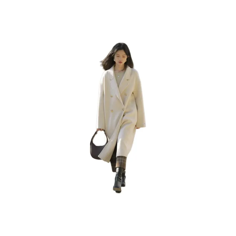 BLUEerror Coat Women's Oat Beige-3