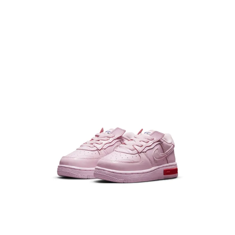 Nike Air Force 1 Fontanka Slip-Resistant Cushioning Abrasion-Resistant Low-Top Skateboard Shoes Pink Infant And Toddler-2