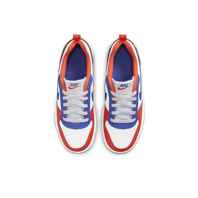 Nike Court Borough Low 'White Blue Orange' GS-2