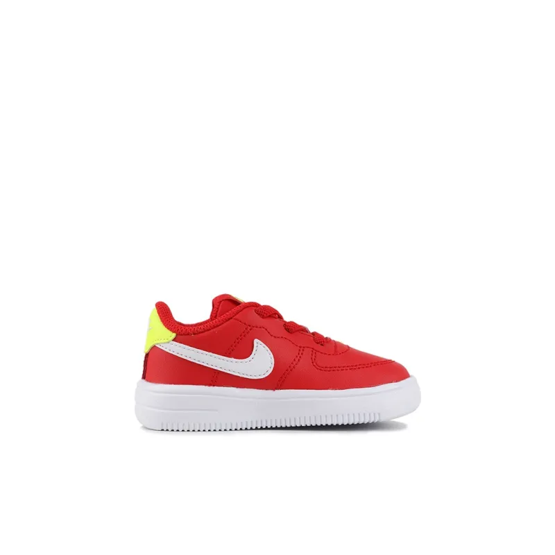 Nike Air Force 1 18 Low Top Skateboard Shoes Red Infant And Toddler-1