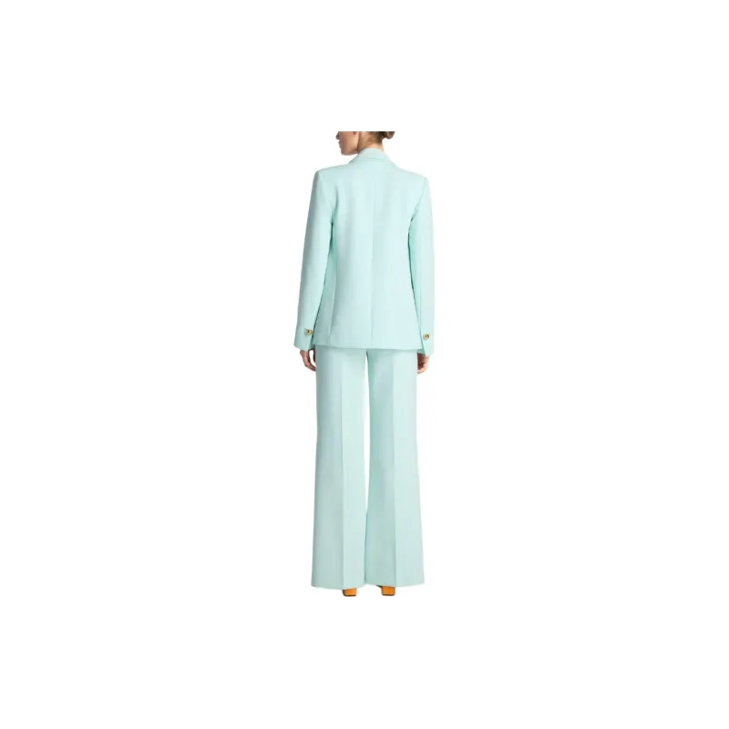 St. John Side-slit Wide-leg Trousers-2