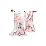 Plum Blossom Age, Silver Gray Light Pink