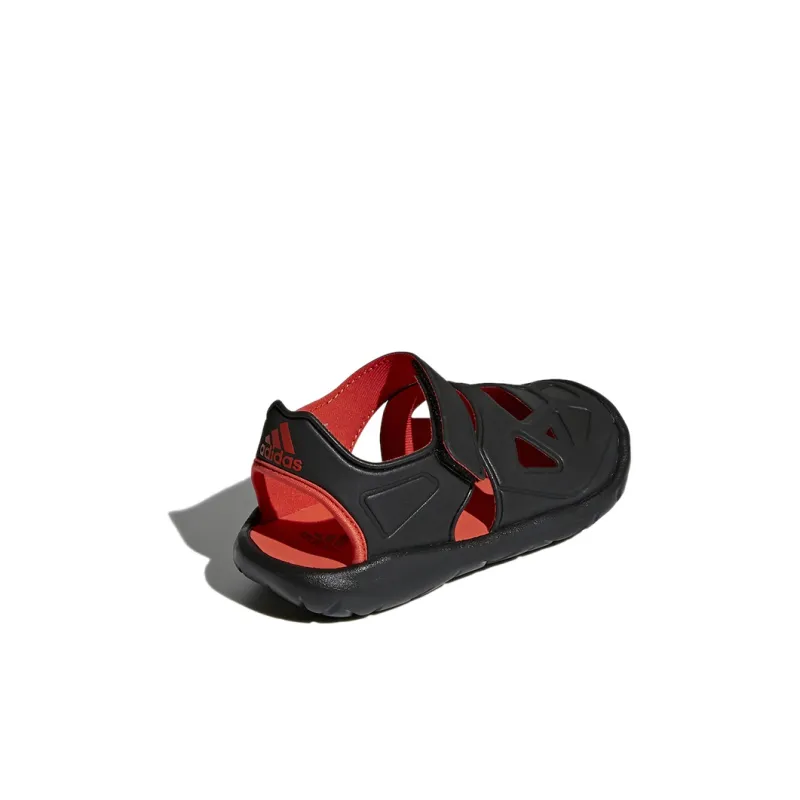 Adidas Fortaswim 2.0 Slip Resistant Children's Sandals Black Children Aged 3 7 Years Old-3