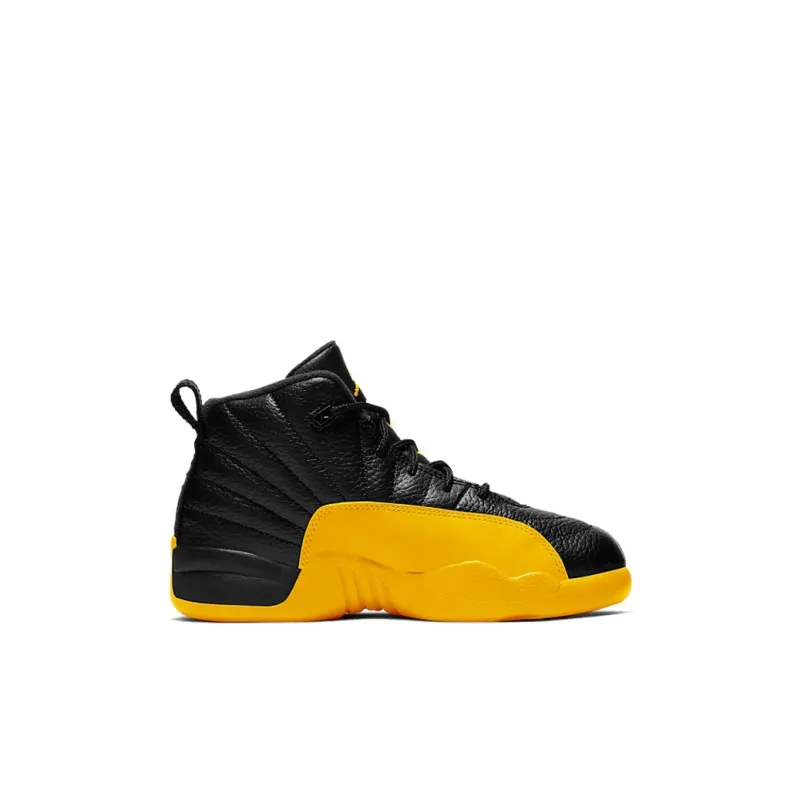 Jordan 12 Retro Black University Gold PS-1