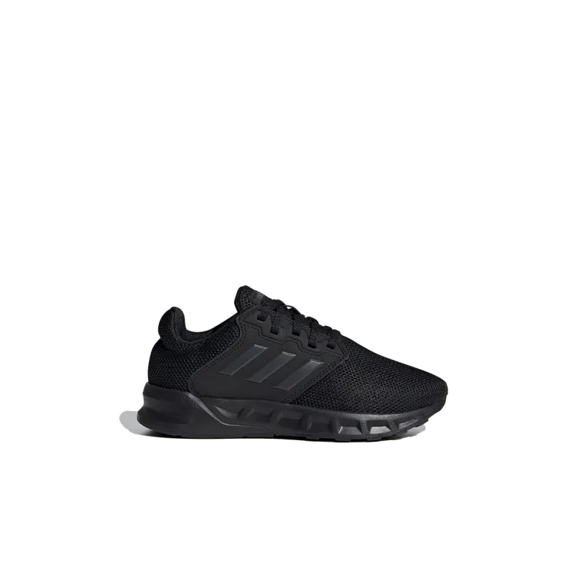 Adidas Showtheway K Slip Resistant, Abrasion Resistant, Lightweight Low Top Kids' Running Shoes Black Kids'-1