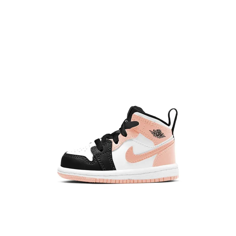 Jordan 1 Mid Arctic Orange Black Toe TD-0