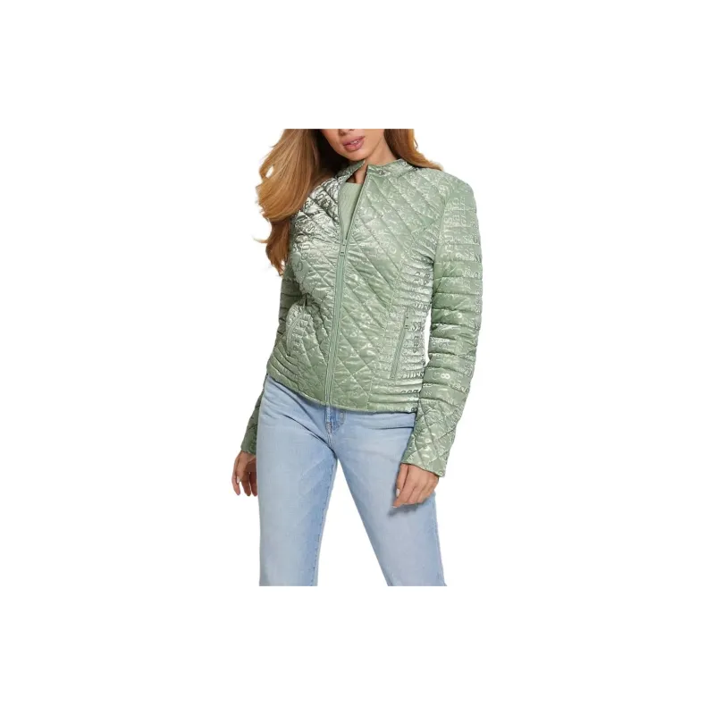 GUESS Jackets Coats Women's Green-3