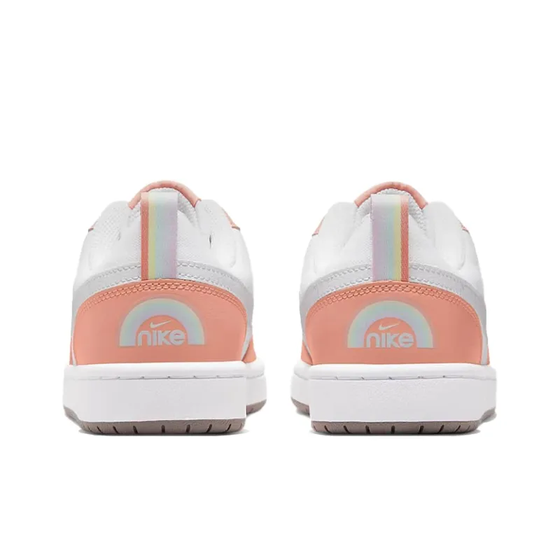 Nike Court Borough Low 2 SE White Light Madder Root GS-5