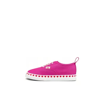 Vans Authentic Anti-Slip And Wear-Resistant Breathable Low-Top Toddler Shoes Rose Red Infant And Toddler