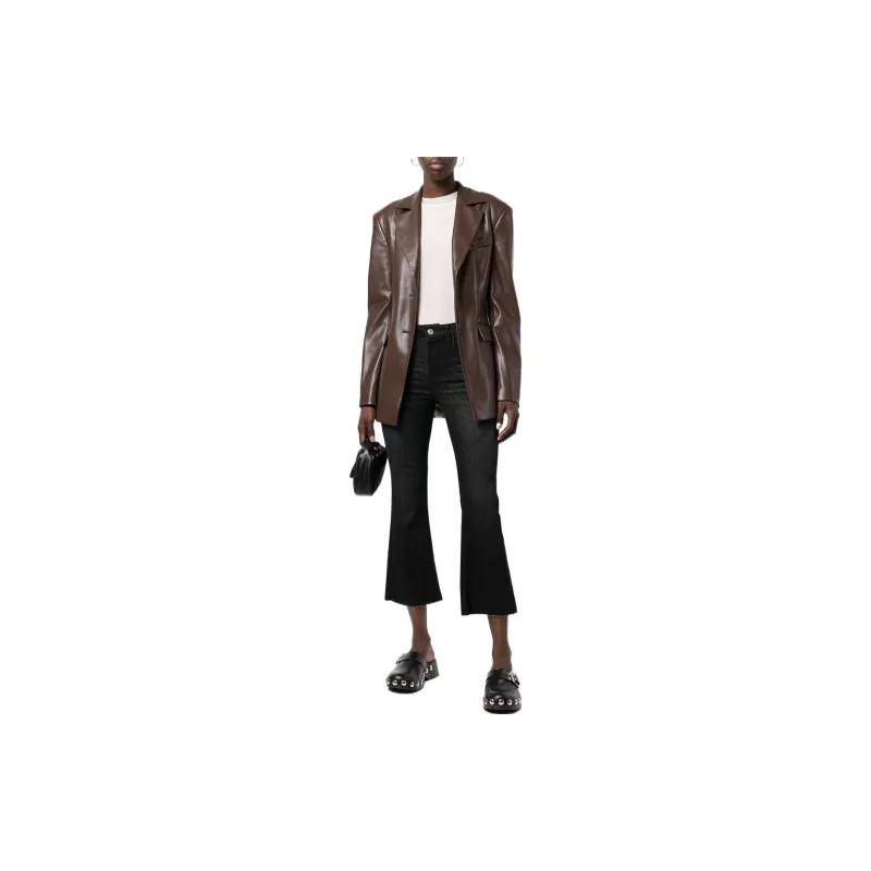 FRAME Le Crop Flared Skinny Jeans-1