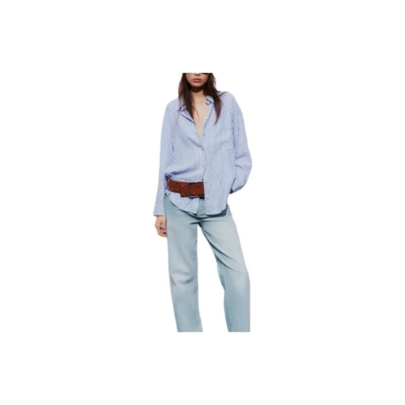 ZARA Shirts Women's Blue-2