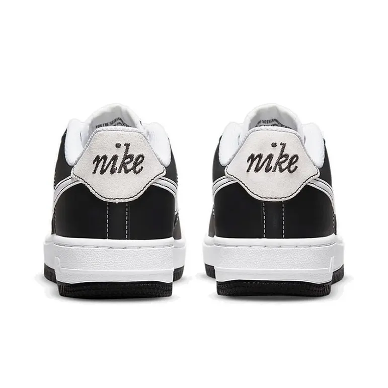 Nike Air Force 1 Low S50 Black White Black Sail GS-4