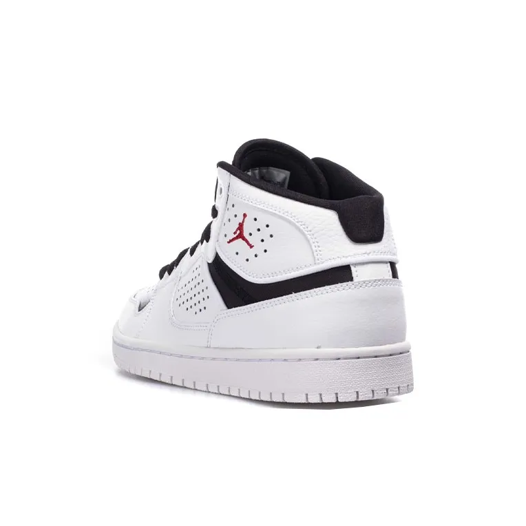 Jordan Access White Black University Red GS-3