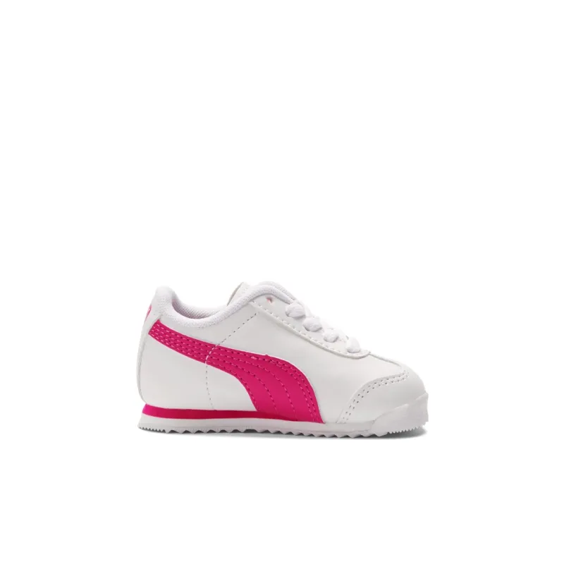 PUMA Roma Basic Low Top Toddler Shoes Pink White Infant And Toddler-1