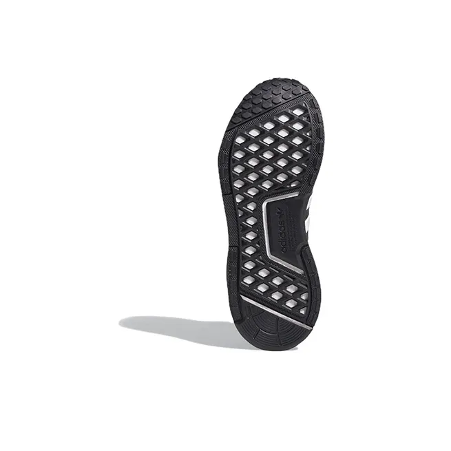Adidas Originals NMD_V3 Anti Slip Wear Resistant Kids Lifestyle Shoes Black Teenagers-5