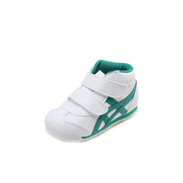 Onitsuka Tiger Mexico Mid Runner Abrasion Resistant Slip Resistant Mid Top Toddler Shoes Infant And Toddler-2