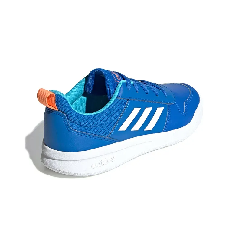 Adidas TENSAUR Series Low-Top Kids' Skateboarding Shoes Blue White Orange Teenagers-3