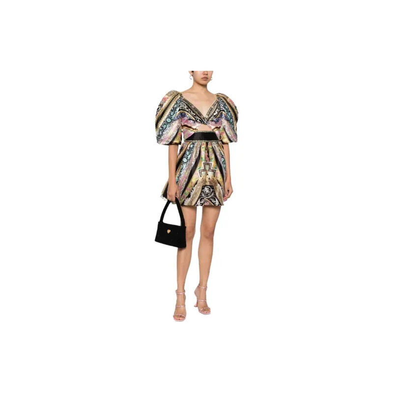 CAMILLA Florence V-neck Minidress-1