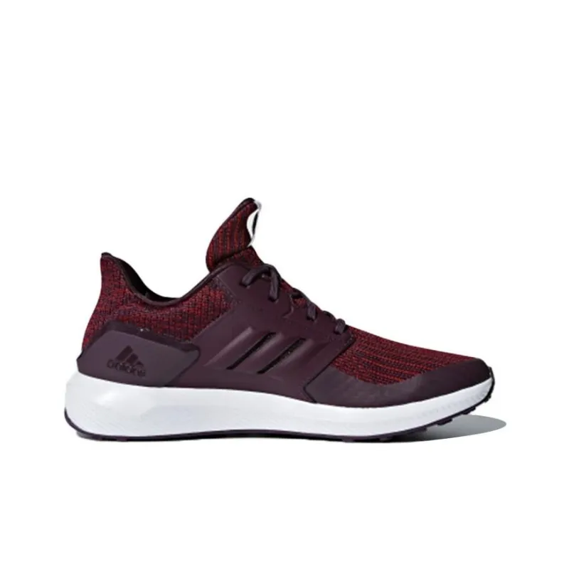 Adidas Rapida Slip Resistant Low Top Kids' Running Shoes Dark Red Teenagers-1