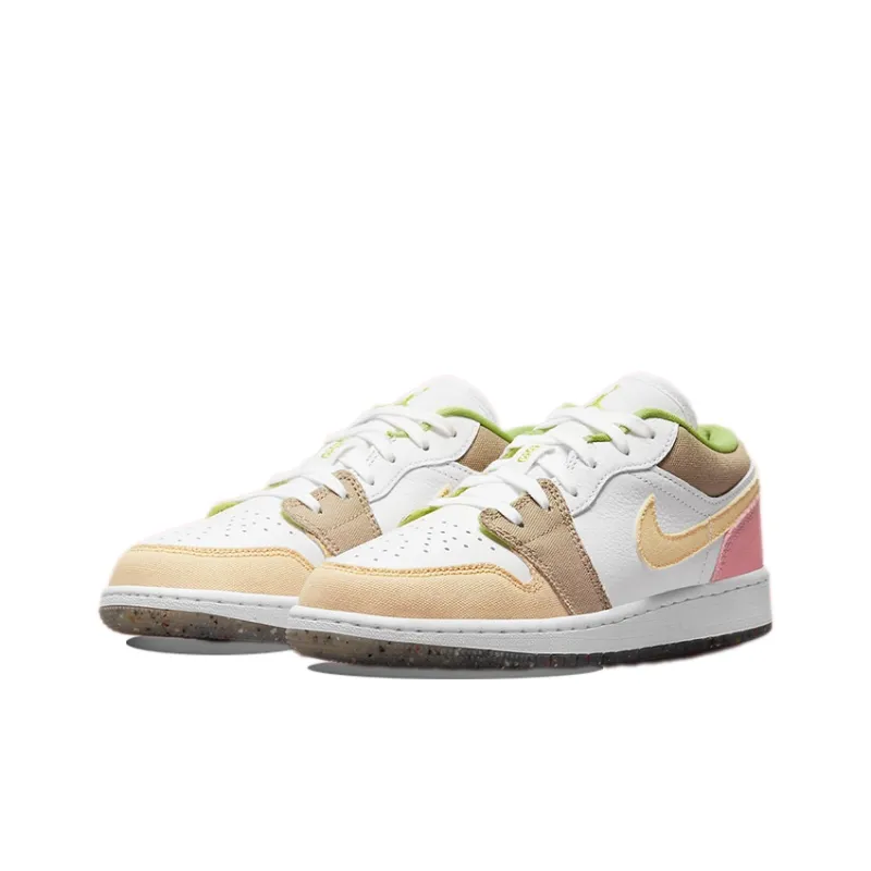 Jordan 1 Low Pastel Grind Vivid Green GS-2