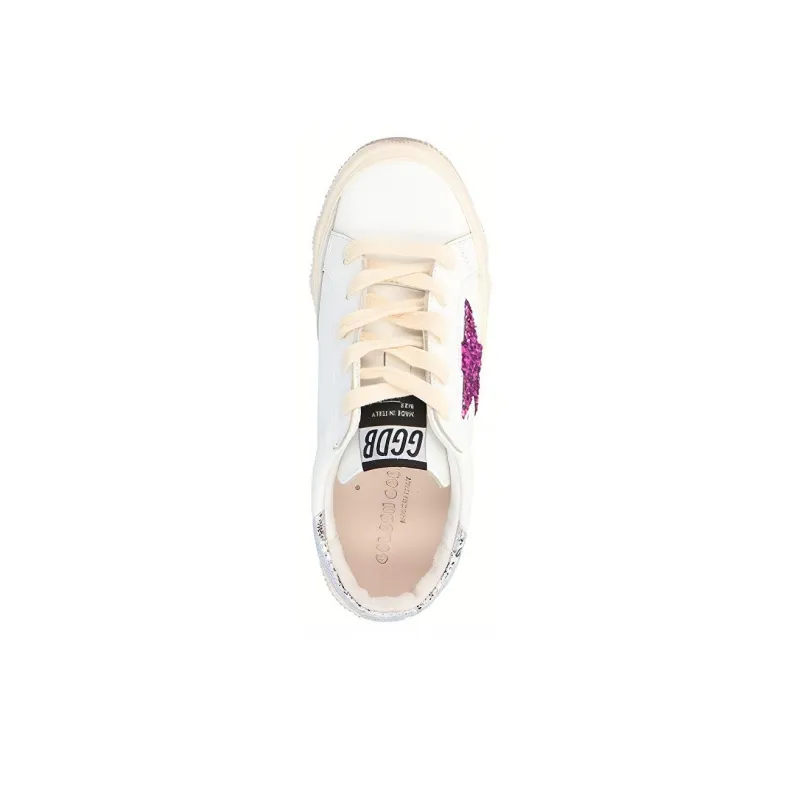 Golden Goose Low Top Kids' Skateboarding Shoes White Pink Kids'-2