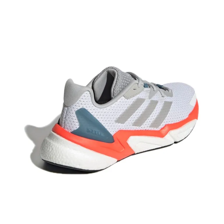 Adidas X9000l3 Primegreen Jetboost Abrasion Resistant Low Top Kids' Running Shoes Gray Orange Teenagers-3