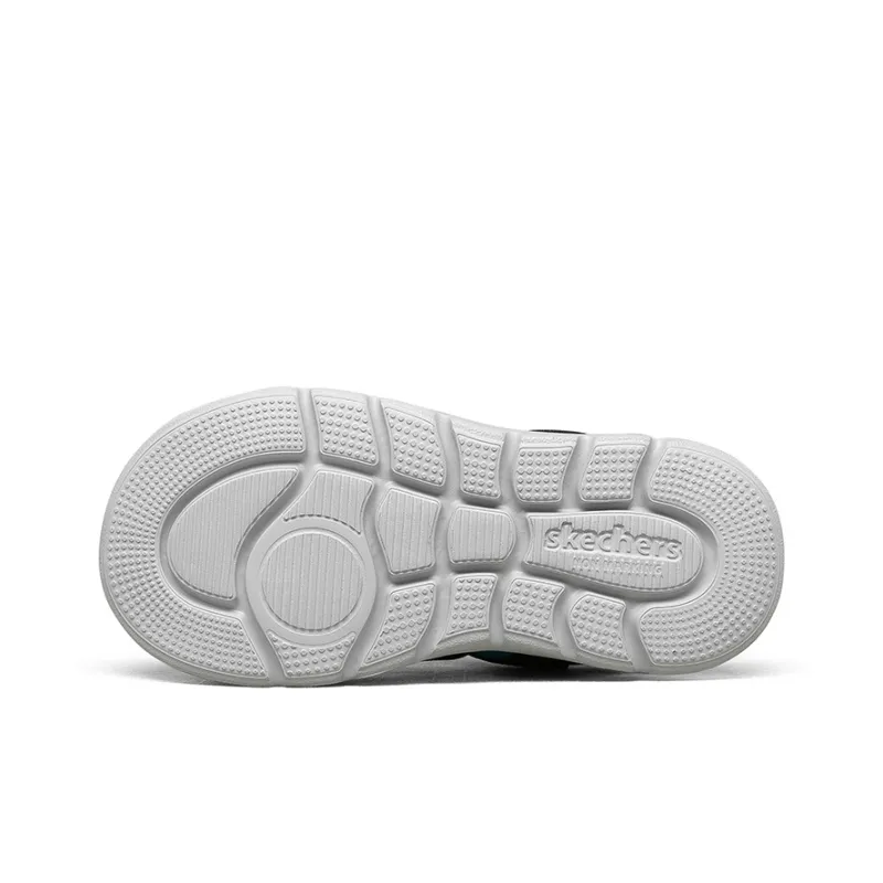 Skechers Kids Anti-Slip And Wear-Resistant Breathable Children's Sandals Green Gray Black Teenagers-4