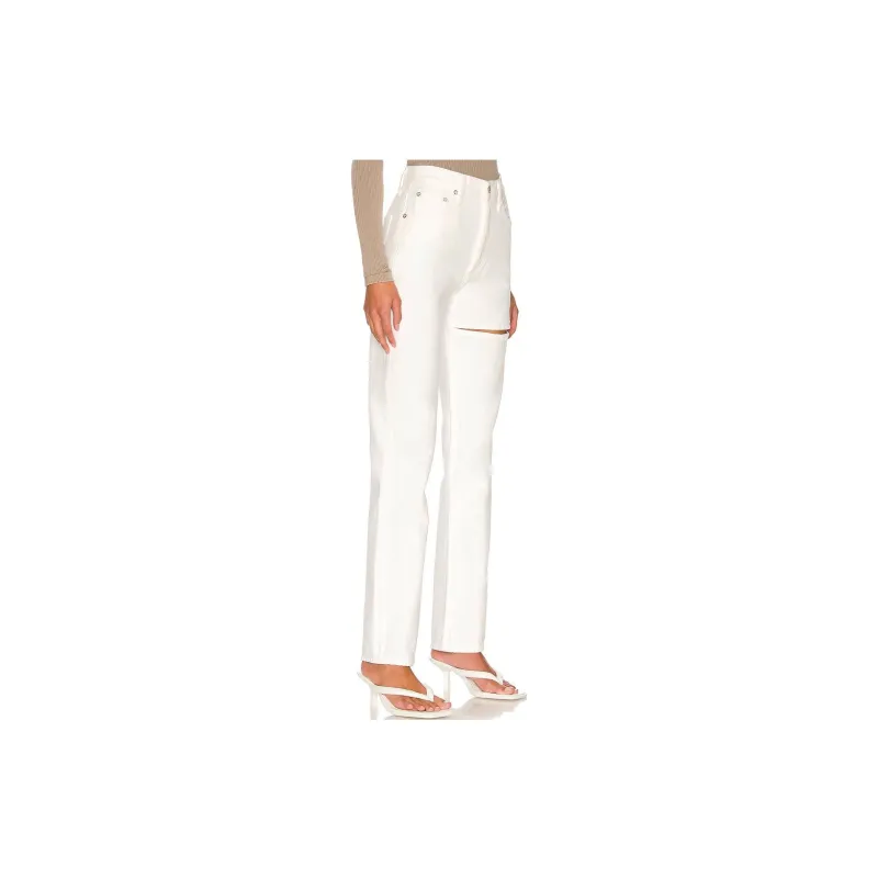 AGOLDE Jeans Women's White-4