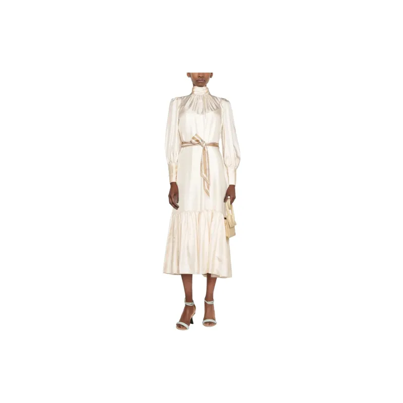 Zimmermann Long-Sleeved Dresses Women's Beige-1