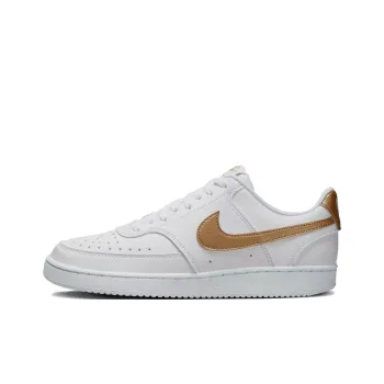 Nike Women's Court Vision Low Next Nature 'White Metallic Gold'