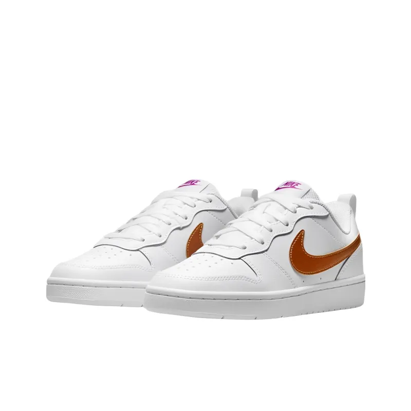 Nike Court Borough Low 2 SE 'White Metallic Copper' GS-7