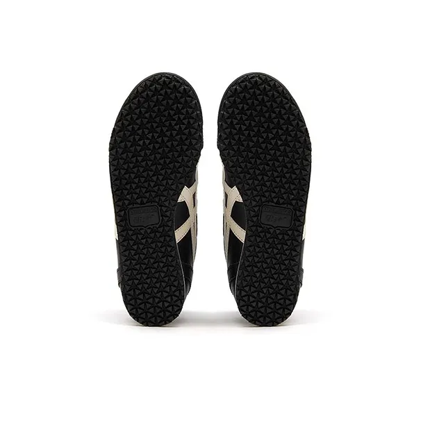 Onitsuka Tiger Mexico Mid Runner Abrasion Resistant Mid Top Kids' Running Shoes Black Children Aged 3 7 Years Old-2
