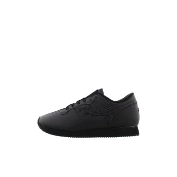FILA KIDS Machu Anti-Kick Cushioning Low-Top Kids Lifestyle Shoes Black Kids'
